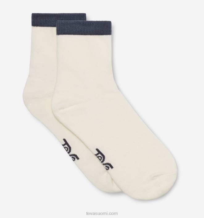 Teva kaikki sukupuolet neljännessukat 42P6140 vaahtokarkki/sininen mirage