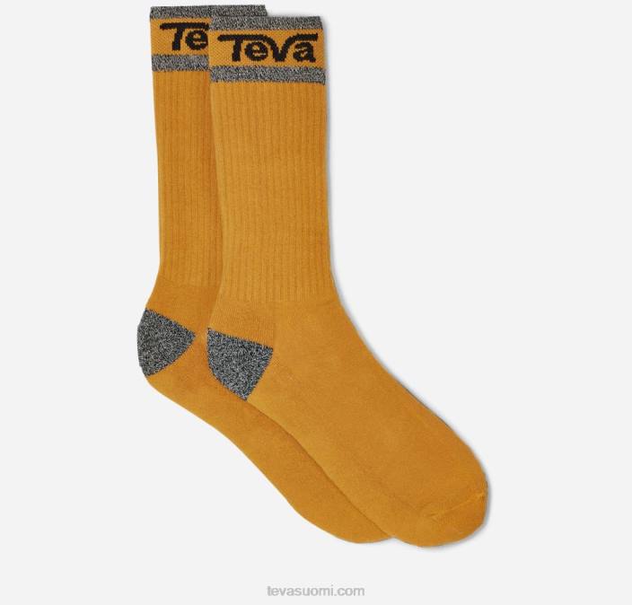 Teva miesten kiinteät crew-sukat 42P6205 auringonkukka