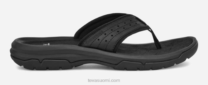 Teva miesten langdon flip 42P6396 oikea musta