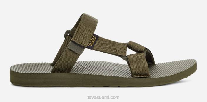 Teva miesten yleisliukumäki 42P6150 teva tekstuurinen tumma oliivi
