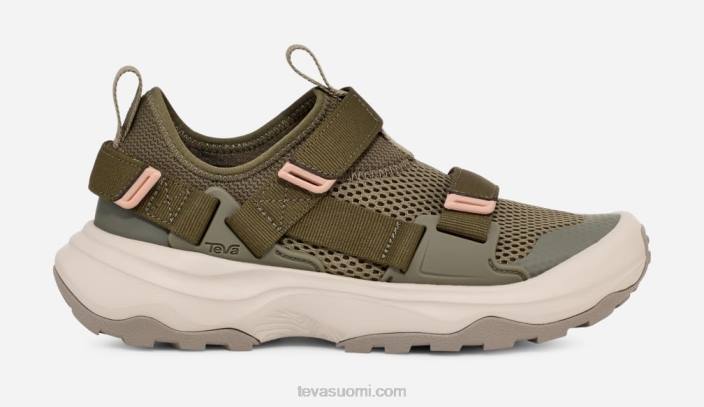 Teva naisten ulosvirtaus universaali 42P6118 poltettu oliivi