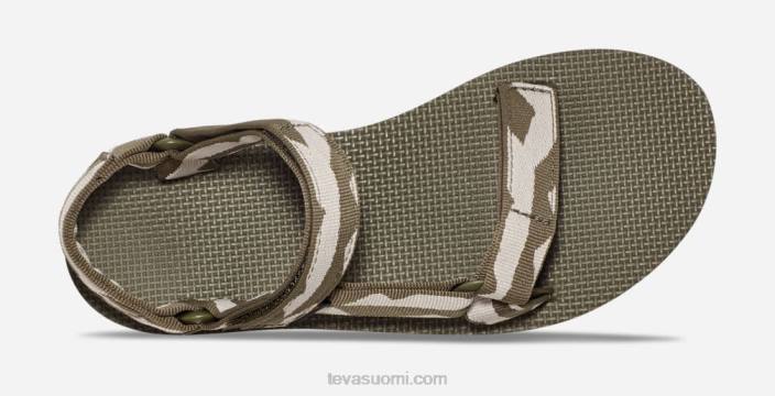 Teva naisten flatform universaali 42P650 loput poltettu oliivi