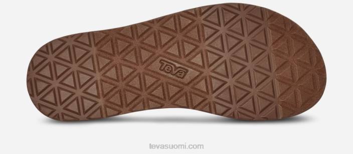 Teva naisten flatform universaali 42P652 ruskea/koivu