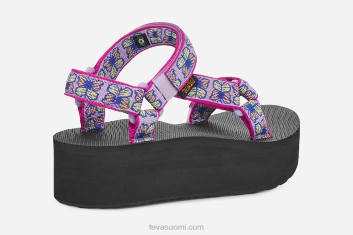 Teva naisten flatform universaali 42P653 perhonen lila