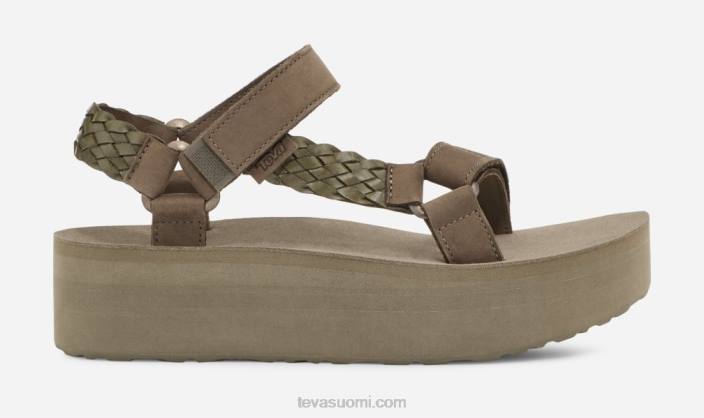 Teva naisten flatform universaali kudos 42P6173 oliivi