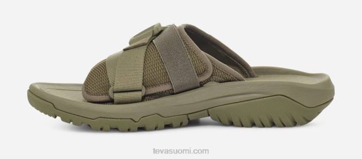 Teva naisten hurrikaanin partaalla liukumäki 42P637 oliivi