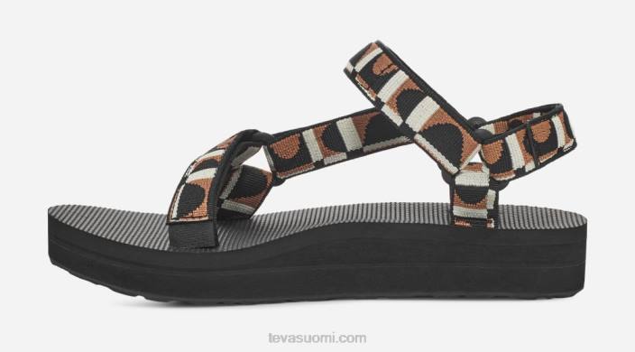 Teva naisten keskimuoto universaali 42P623 pomppi musta/leijona