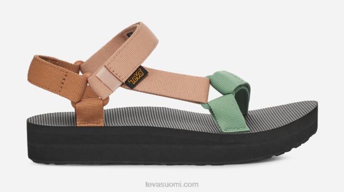 Teva naisten keskimuoto universaali 42P624 savi multi