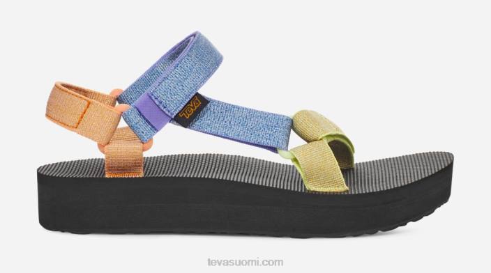 Teva naisten keskimuoto universaali 42P625 metallinen lila multi
