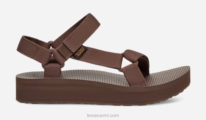 Teva naisten keskimuoto universaali 42P627 sademetsän ruskea