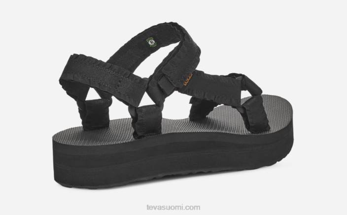 Teva naisten keskimuotoinen universaali koristelu 42P698 musta