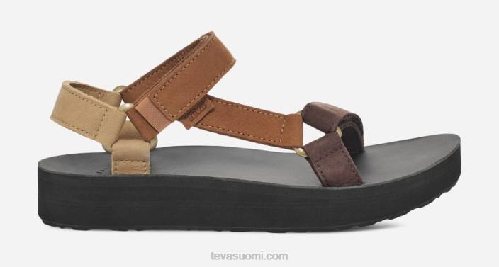 Teva naisten keskimuotoinen yleisnahka 42P676 neutraali multi