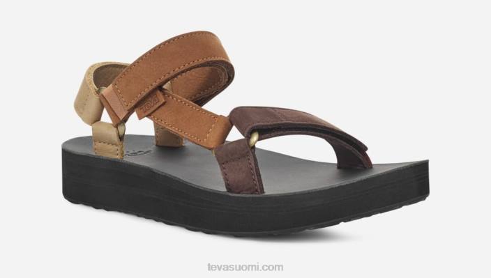 Teva naisten keskimuotoinen yleisnahka 42P676 neutraali multi