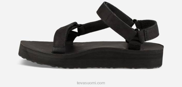 Teva naisten keskimuotoinen yleisnahka 42P678 musta