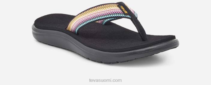 Teva naisten matka flip 42P654 antiguous musta multi