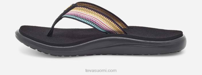 Teva naisten matka flip 42P654 antiguous musta multi