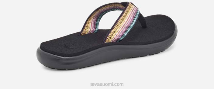 Teva naisten matka flip 42P654 antiguous musta multi