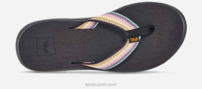 Teva naisten matka flip 42P654 antiguous musta multi