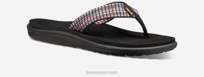 Teva naisten matka flip 42P655 bar street multi musta