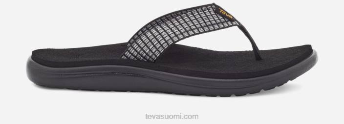 Teva naisten matka flip 42P656 baari katu valkoinen multi