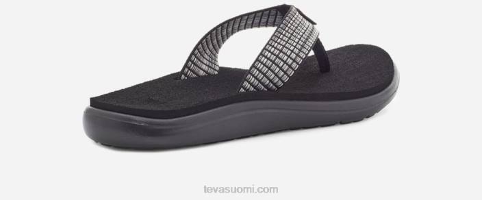 Teva naisten matka flip 42P656 baari katu valkoinen multi