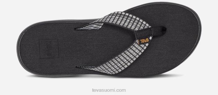 Teva naisten matka flip 42P656 baari katu valkoinen multi