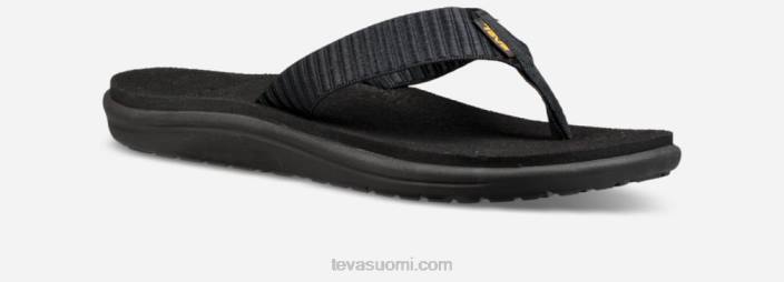 Teva naisten matka flip 42P657 baarikatu musta