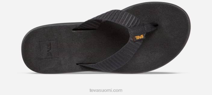 Teva naisten matka flip 42P657 baarikatu musta