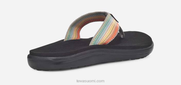Teva naisten matka flip 42P658 antiguous harmaa multi