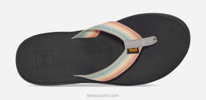 Teva naisten matka flip 42P658 antiguous harmaa multi