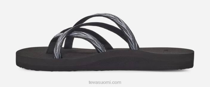 Teva naisten olowahu 42P644 kämmenet musta/valkoinen