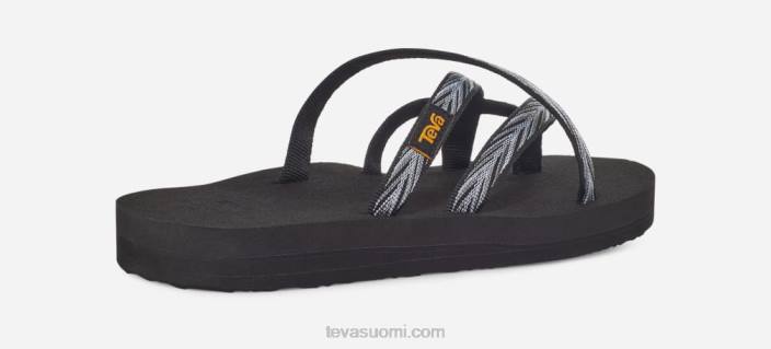 Teva naisten olowahu 42P644 kämmenet musta/valkoinen