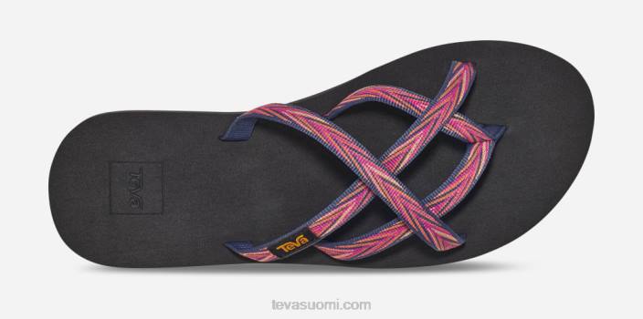 Teva naisten olowahu 42P646 palmut indigo/ruusuvioletti