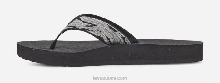 Teva naisten reflip 42P6122 aallot musta/valkoinen