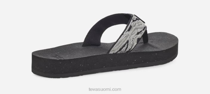 Teva naisten reflip 42P6122 aallot musta/valkoinen