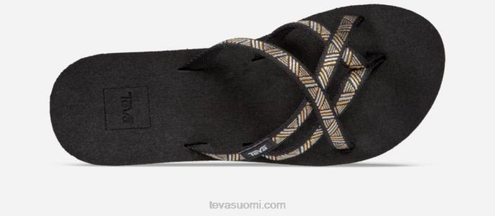 Teva naisten sose mandalyn wedge ola 2 42P659 agave musta metalli