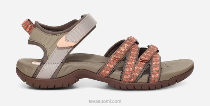 Teva naisten tirra 42P616 pinot rusketus/oranssi