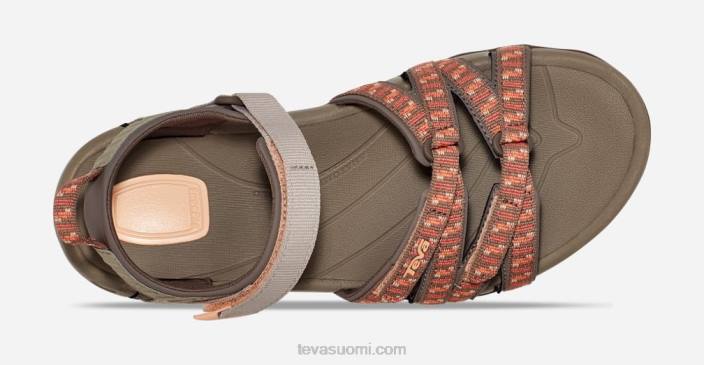 Teva naisten tirra 42P616 pinot rusketus/oranssi